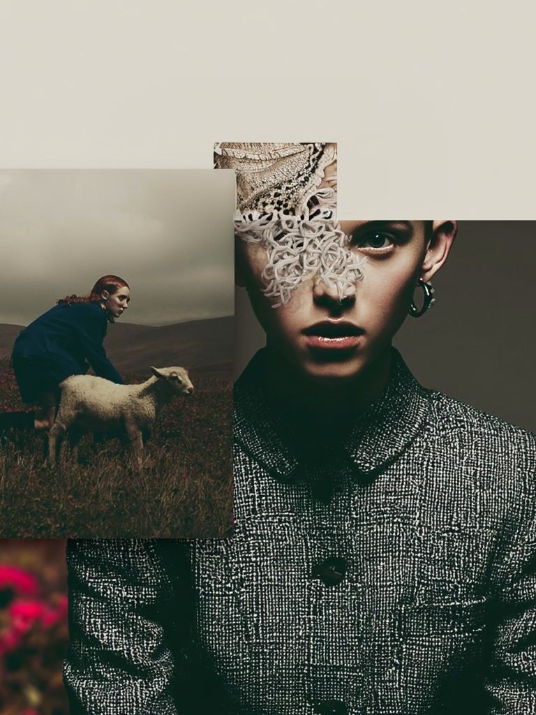 Fashion Collage Photography Poster. poster — photography art