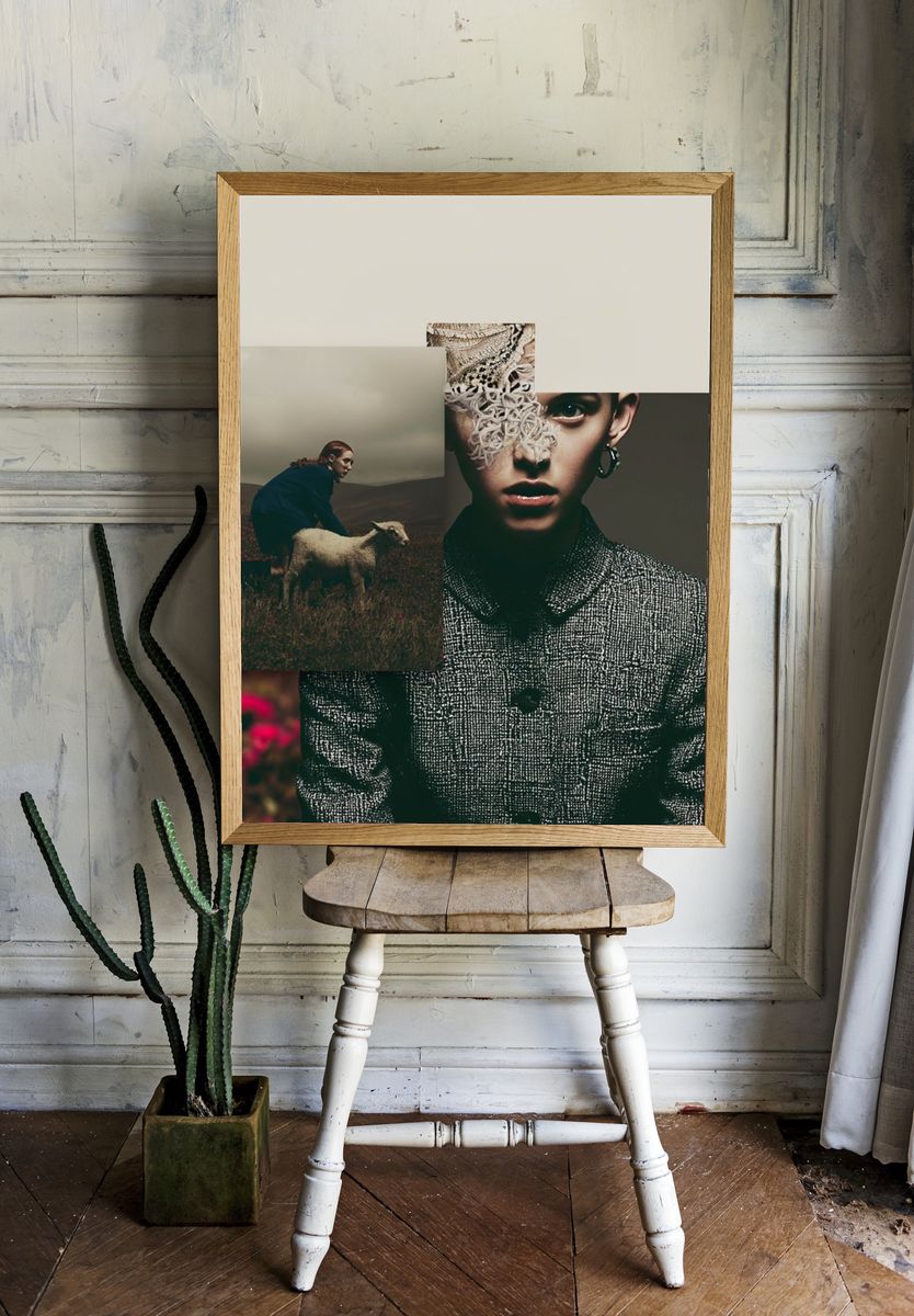 Fashion Collage Photography Poster. room preview