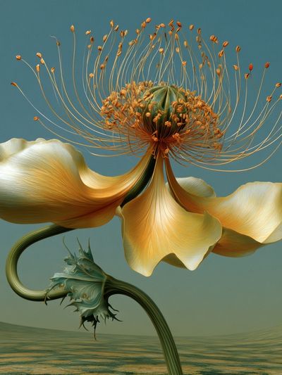 Surreal Bloom Fine-Art Poster.