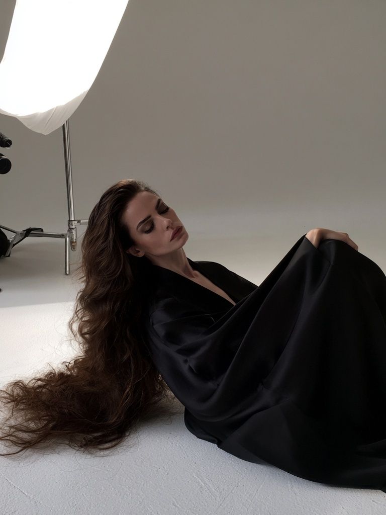 Fashion Studio Portrait Poster. poster detail