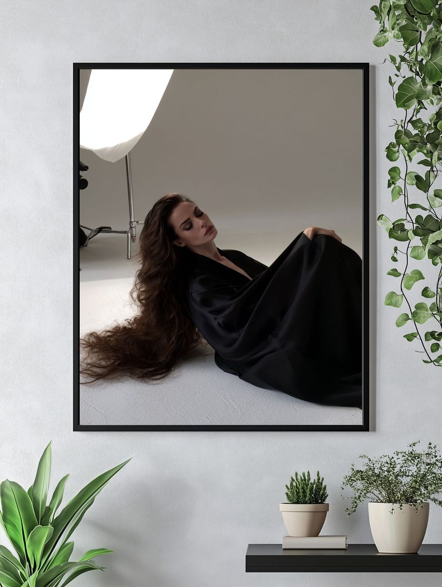 Fashion Studio Portrait Poster. — room view 4