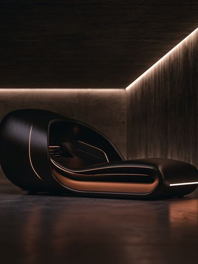Futuristic Lounge Chair — Photography Print.