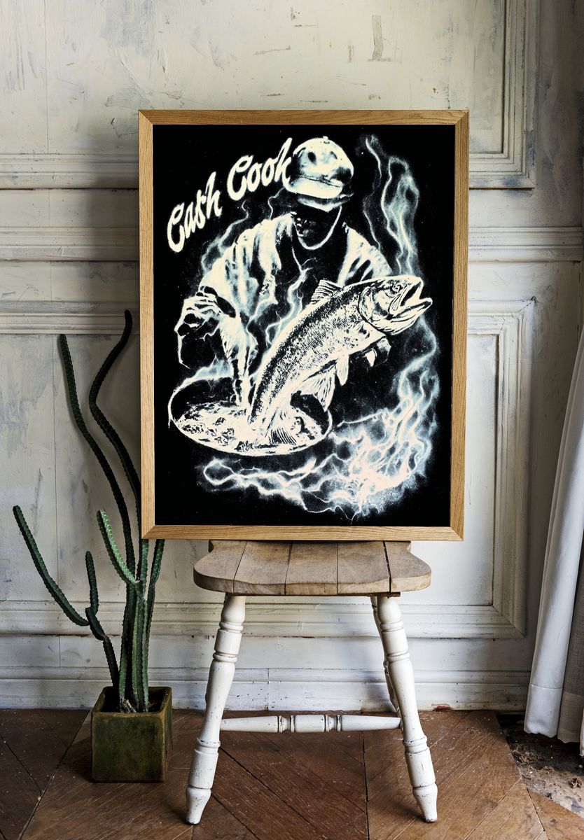 Cash Cook Fishing Poster room preview