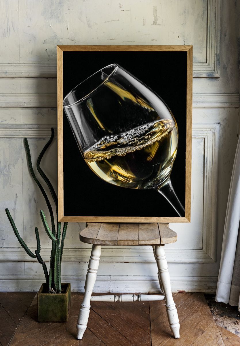 Champagne Glass — Photography Print. room preview