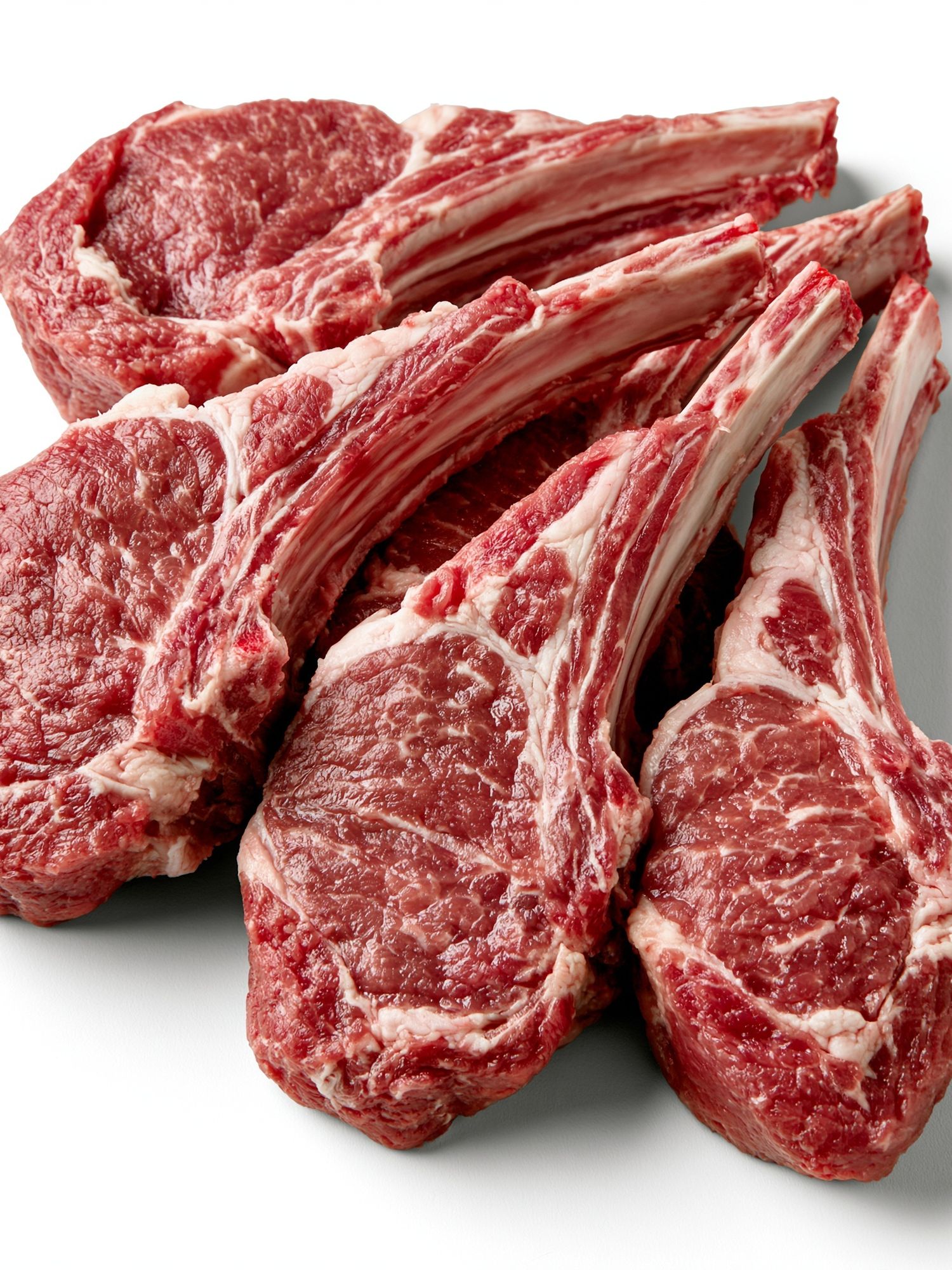 Raw Lamb Chops Food Poster. poster detail