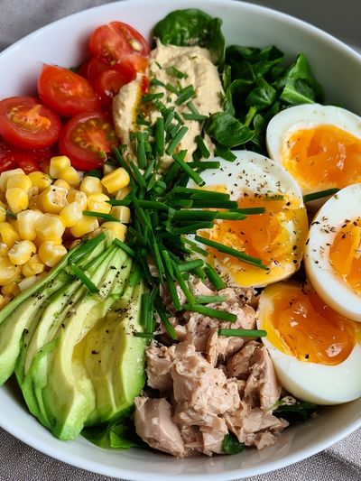 Healthy Salad Bowl Food-Drink Poster. poster