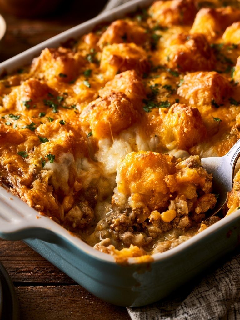 Cheesy Casserole Food-Drink Poster. poster — food-drink art
