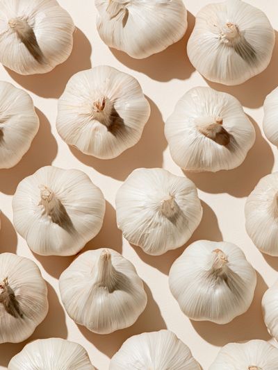 Garlic Still Life Photography Poster.