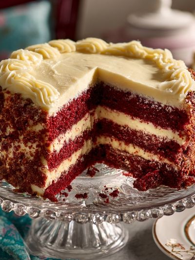 Red Velvet Cake Food Poster
