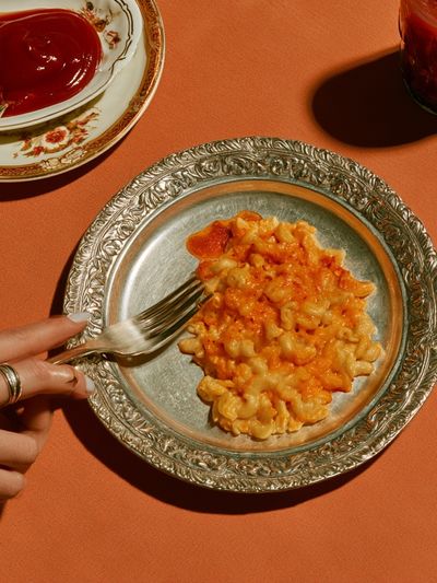 Vintage Pasta Tabletop Photography Poster.
