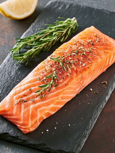 Salmon Fillet Food-Drink Poster.