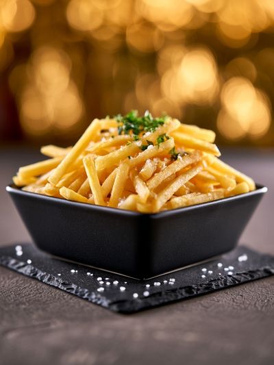 Gourmet French Fries Food-Drink Poster.