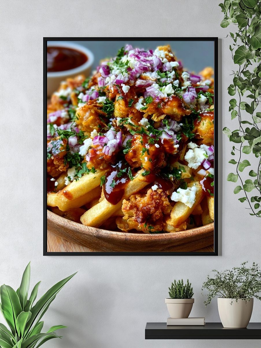 Loaded Fries Food-Drink Poster. — room view 4