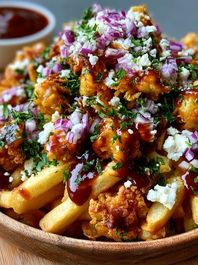 Loaded Fries Food-Drink Poster.