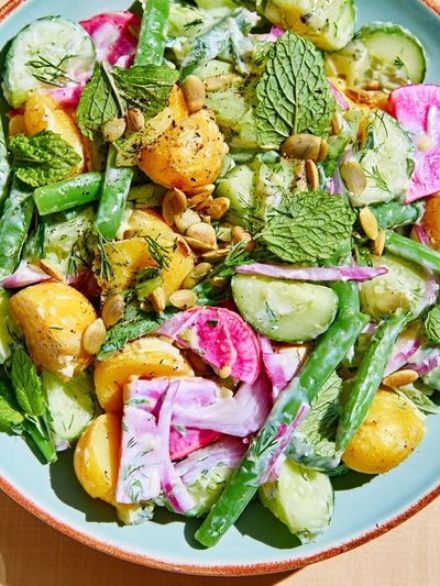 Fresh Vegetable Salad Food-Drink Poster.
