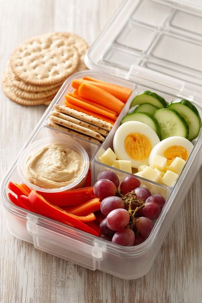 Healthy Snack Box Photography Poster. poster