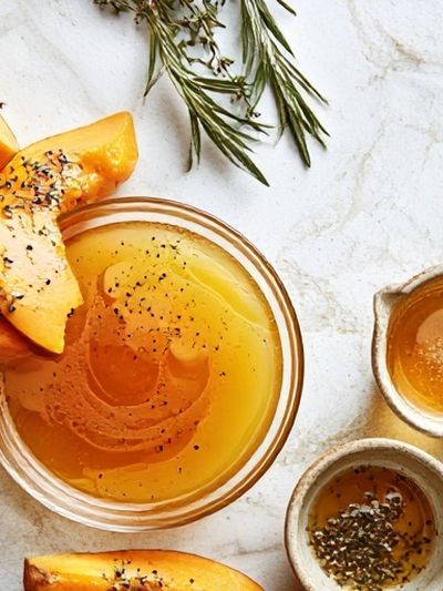 Honey and Peach Still Life Print.