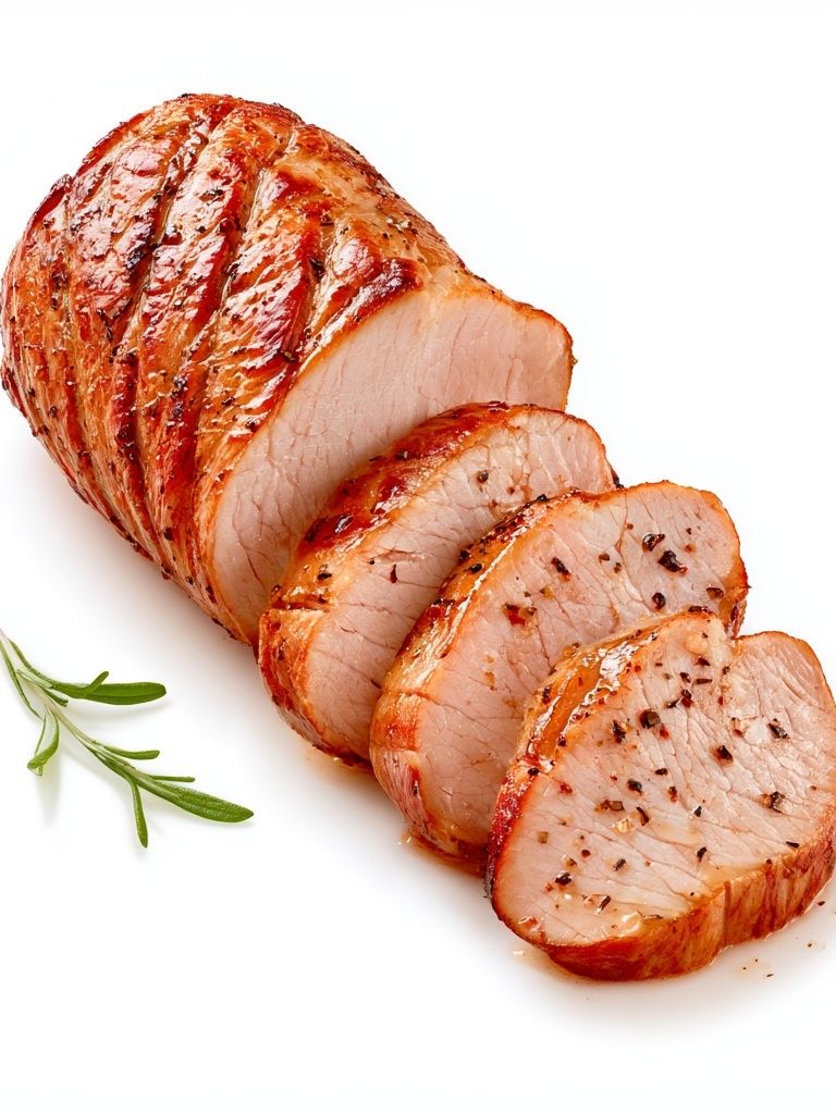 Roasted Pork Tenderloin Food Print. poster detail