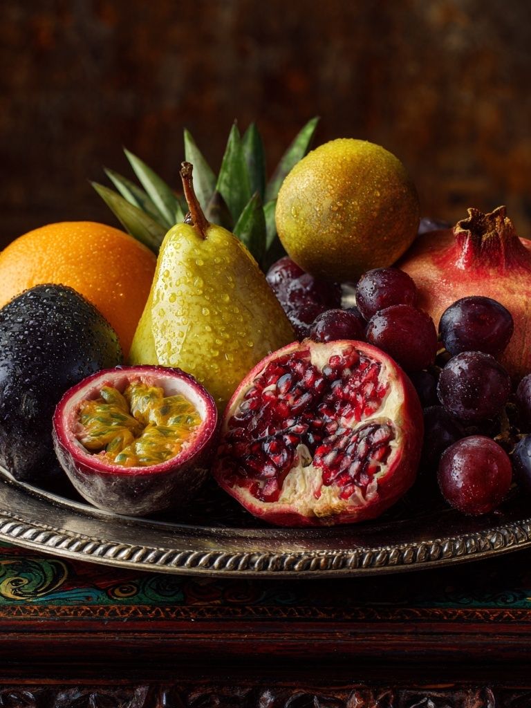 Still Life Fruit Arrangement Poster. poster — food-drink art