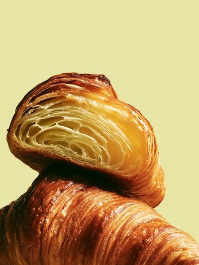 Croissant Still Life Photography Poster.