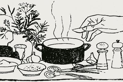 Herbal Kitchen Still Life Print.