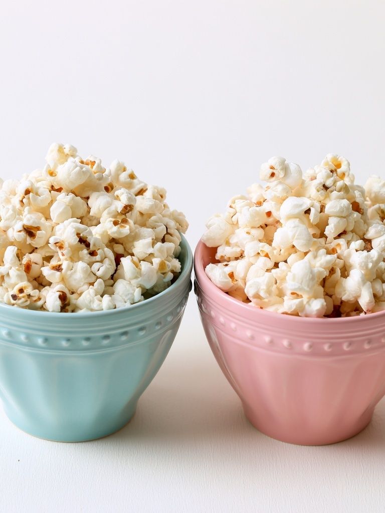 Pastel Popcorn Still Life Poster. poster — food-drink art