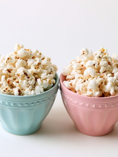 Pastel Popcorn Still Life Poster.