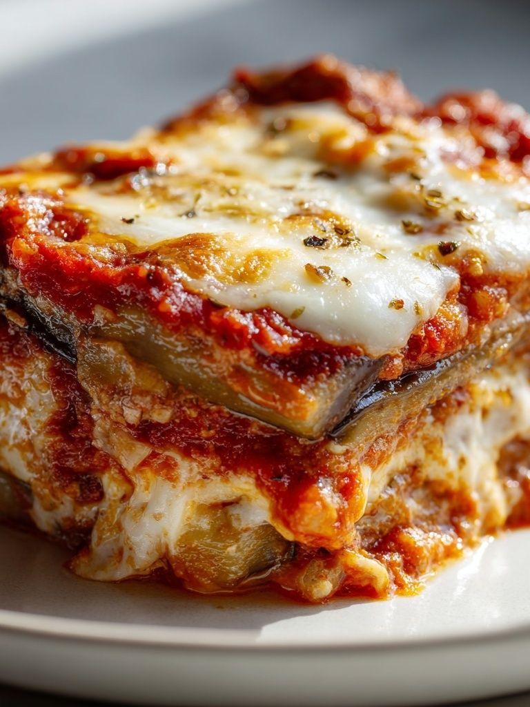 Lasagna Food Photography Poster. poster detail