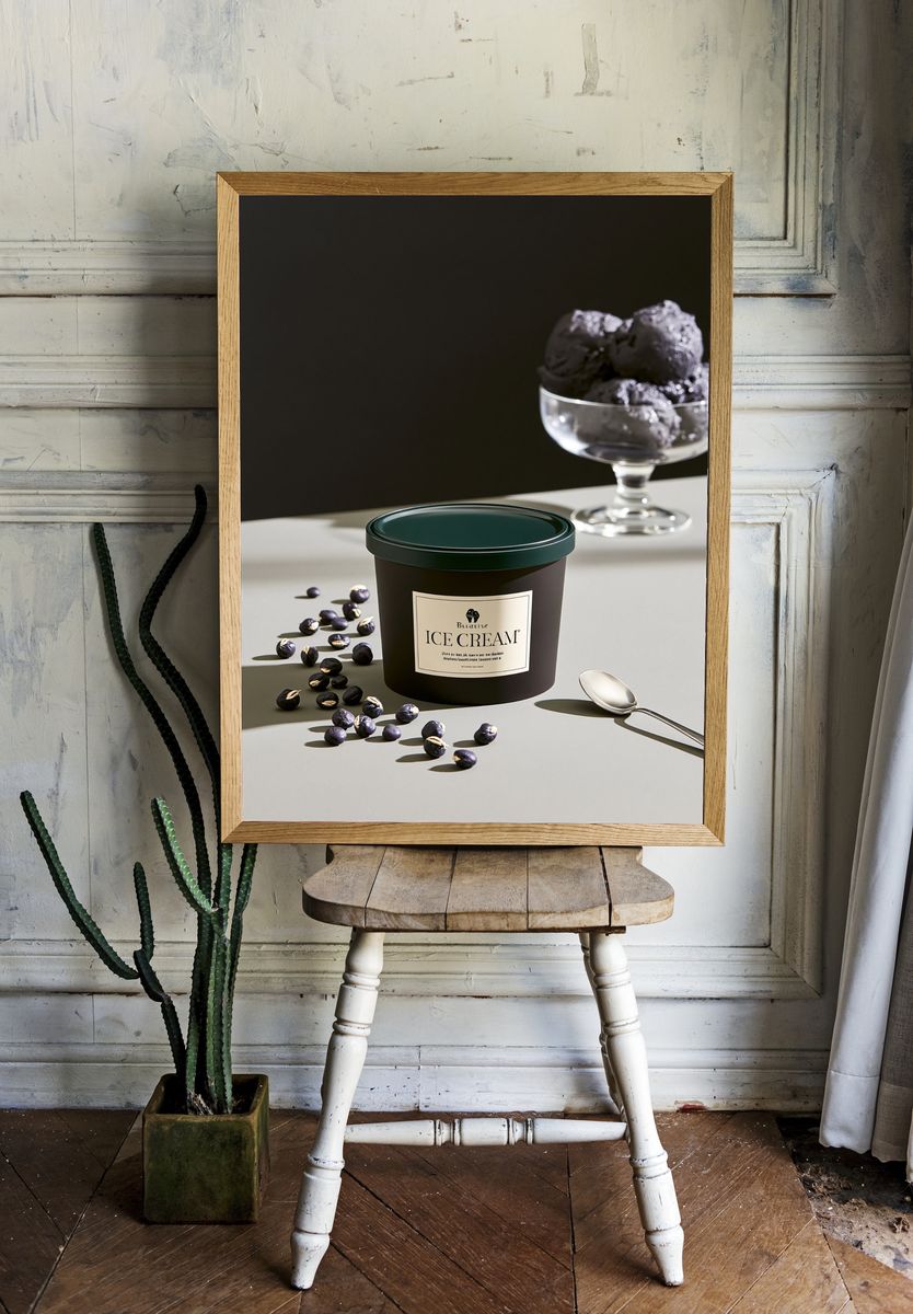 Ice Cream Still Life Poster. room preview