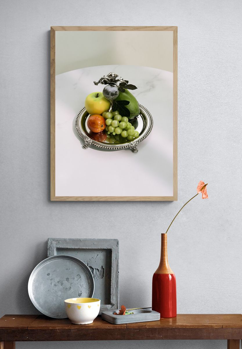 Still Life Fruit Bowl Photography Poster. — room view 3
