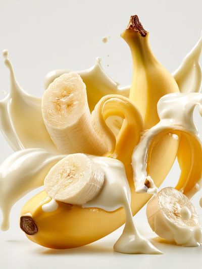 Banana Splash Still Life Print.