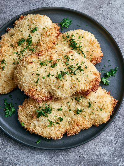 Crispy Breaded Cutlets Food Print. poster
