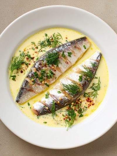 Gourmet Fish Plate Photography Poster. poster