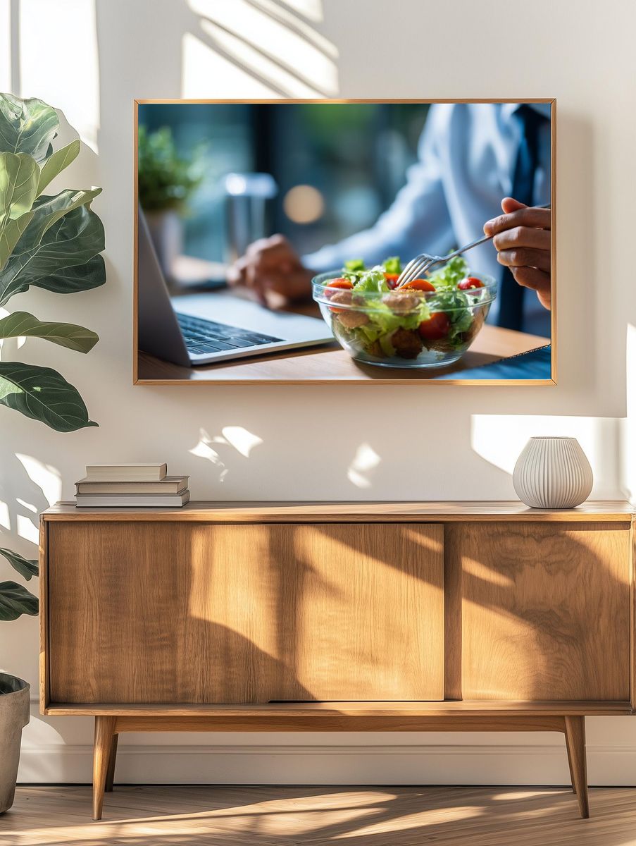 Healthy Work Lunch Photography Poster. — room view 3