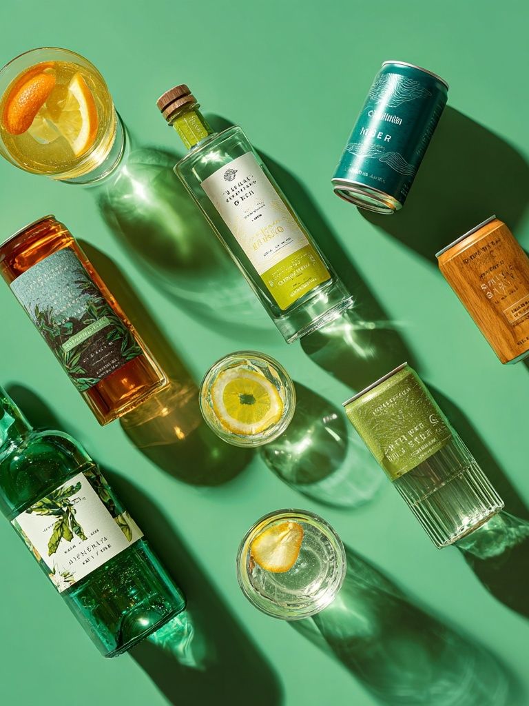 Refreshing Beverages — Food & Drink Print. poster detail