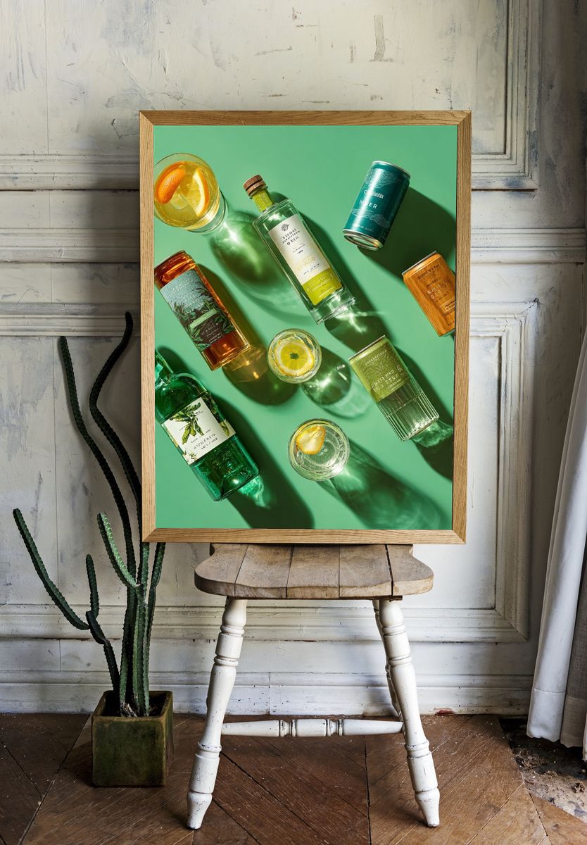 Refreshing Beverages — Food & Drink Print room preview