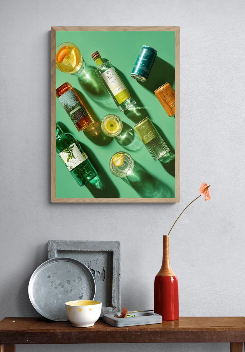 Refreshing Beverages — Food & Drink Print. — room view 3