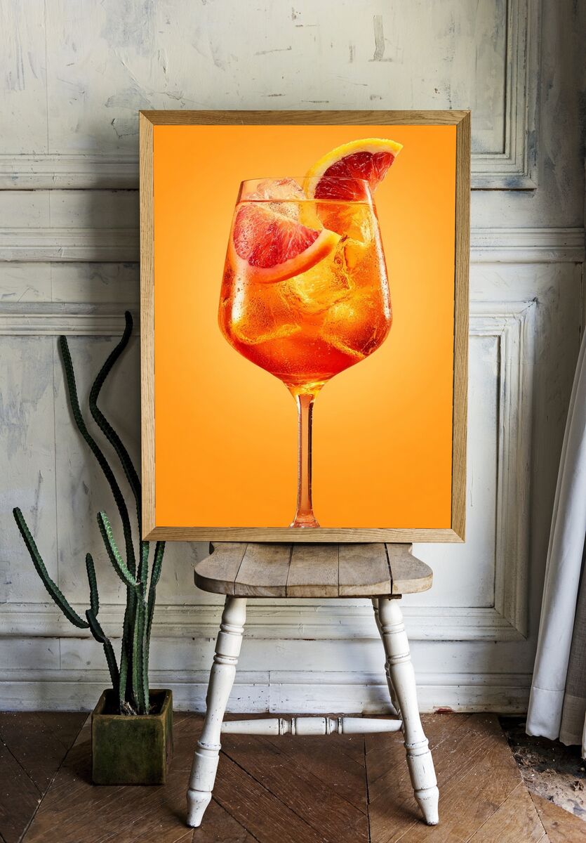 Refreshing Cocktail — Food & Drink Print. room preview