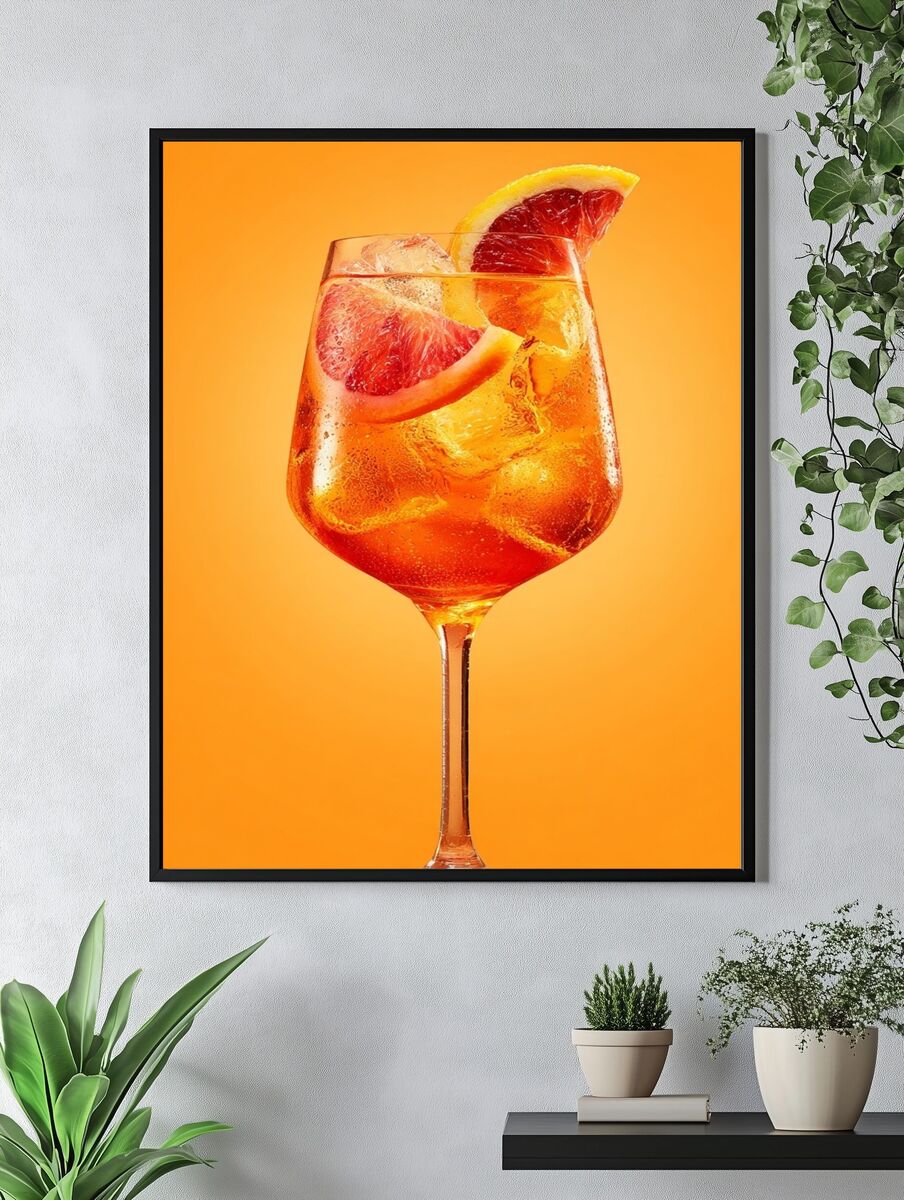 Refreshing Cocktail — Food & Drink Print. — room view 4