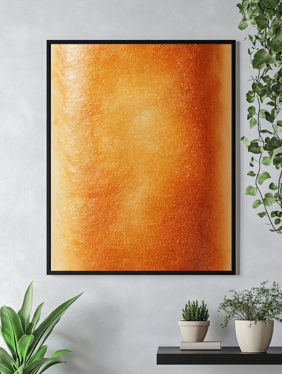 Golden Bread Loaf — Food Print. — room view 4