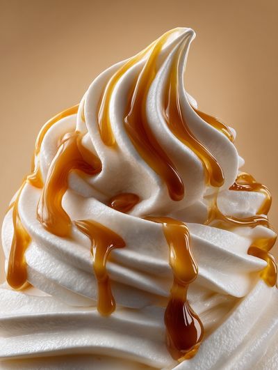 Delicious Soft Serve Ice Cream Poster. poster