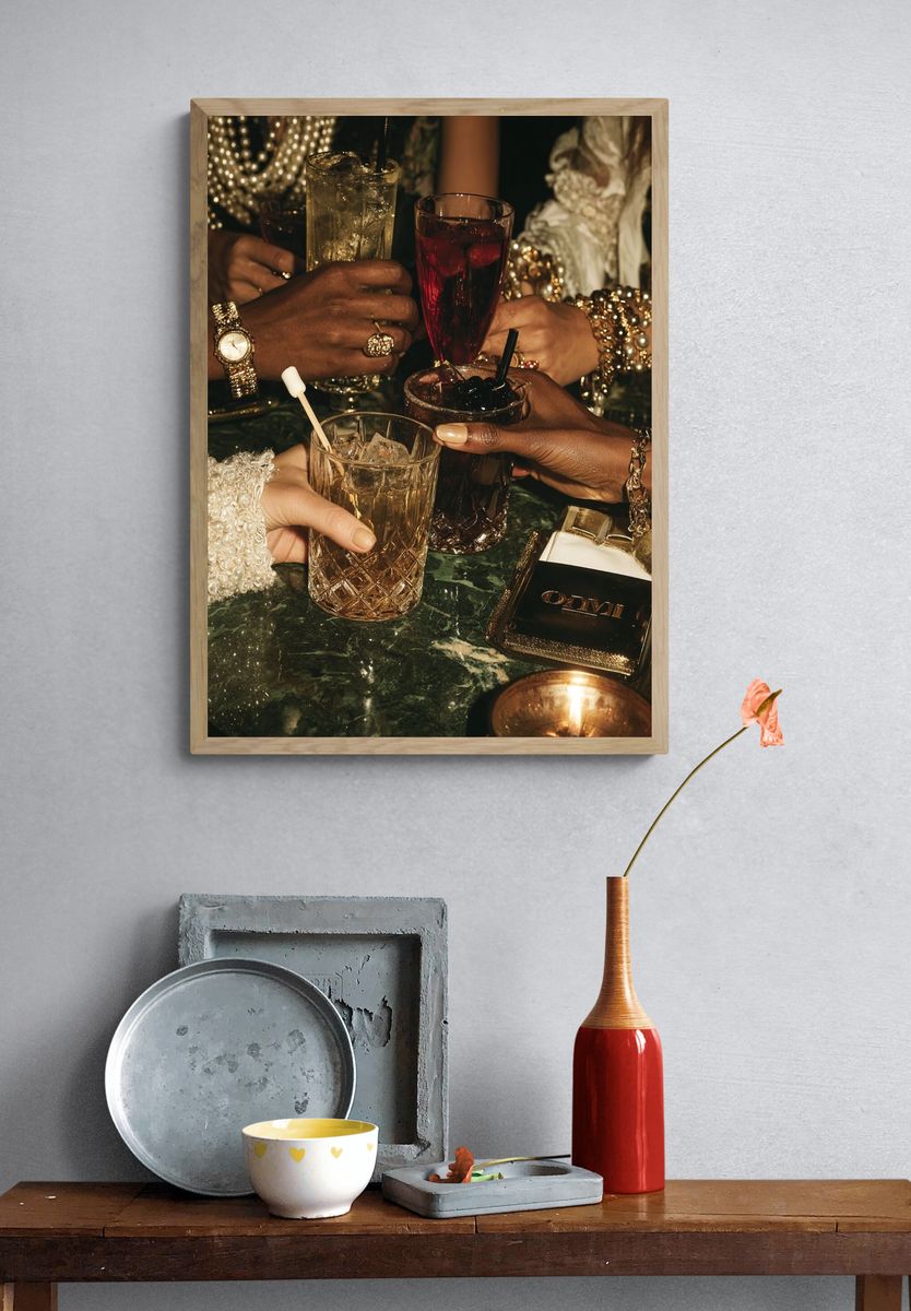 Cocktail Party — Photography Print. — room view 3