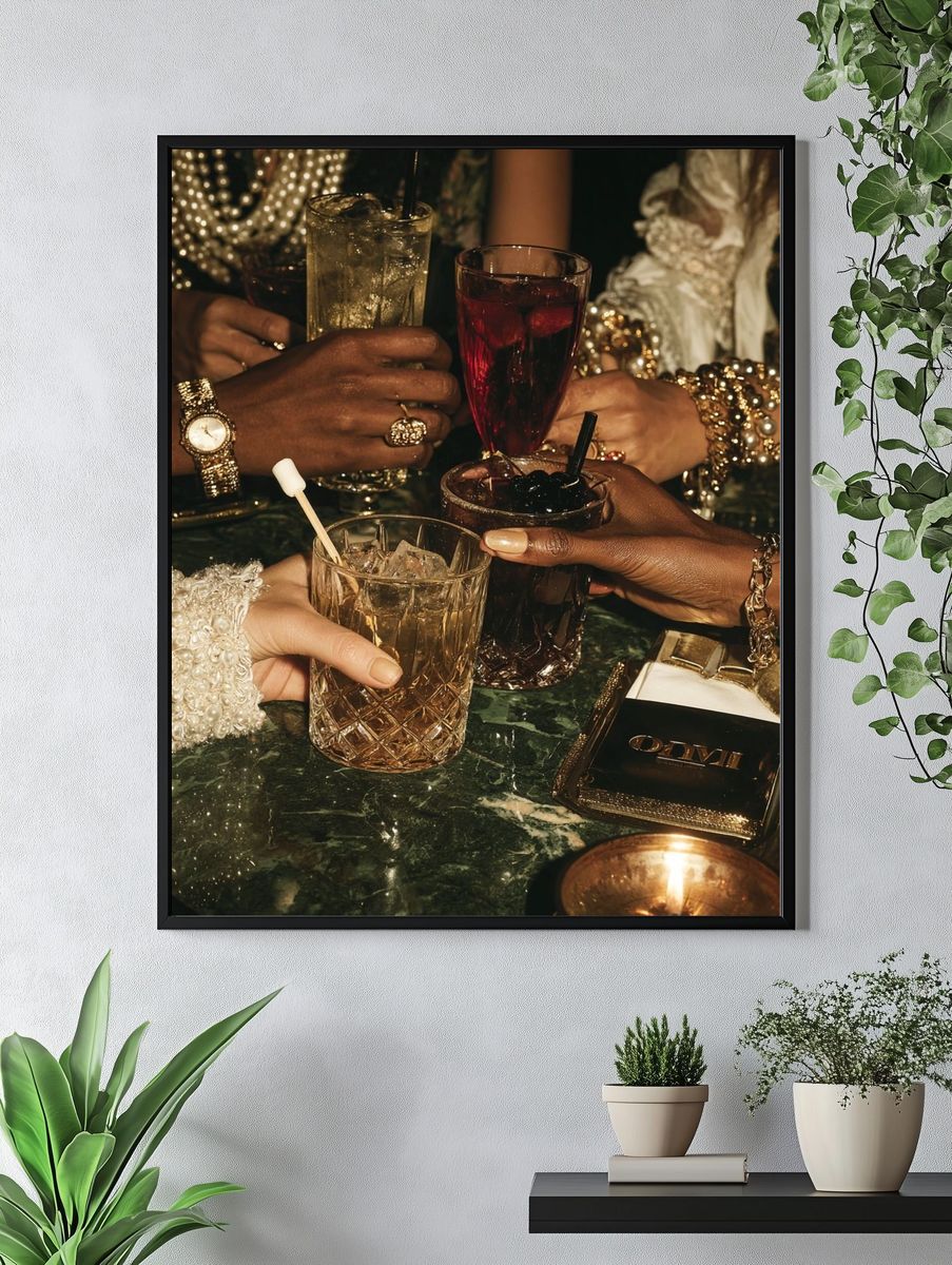 Cocktail Party — Photography Print. — room view 4