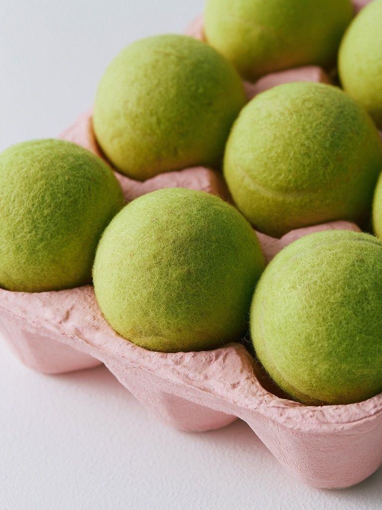 Green Felt Eggs Still Life Poster. poster — food-drink art