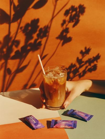 Iced Coffee and Treats — Food & Drink Print.