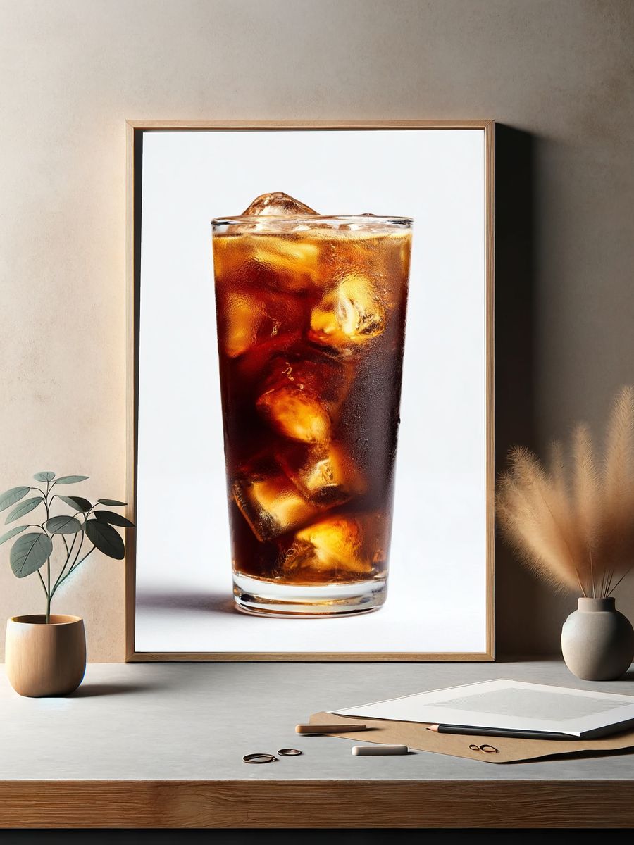 Iced Cola Drink Poster. — room view 2