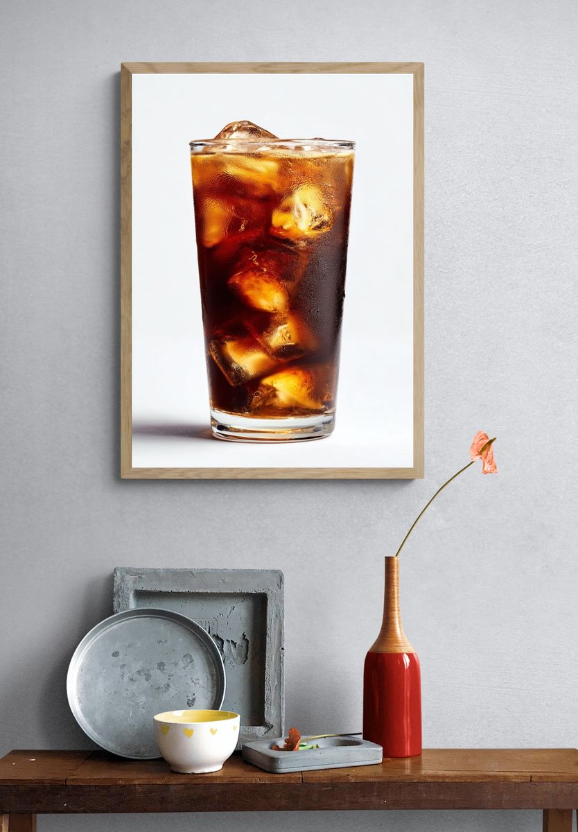 Iced Cola Drink Poster. — room view 3
