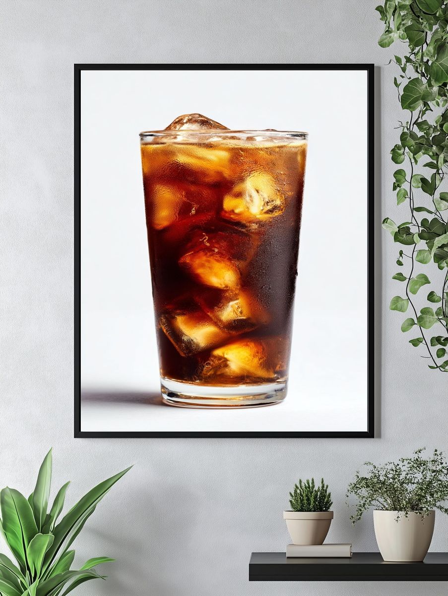 Iced Cola Drink Poster. — room view 4