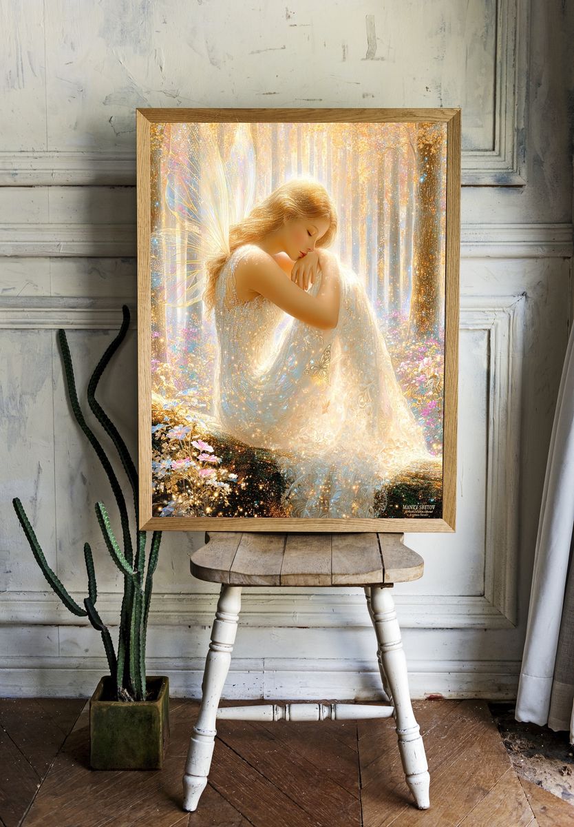 Enchanted Fairy Dreams — Fantasy Print. — room view 1