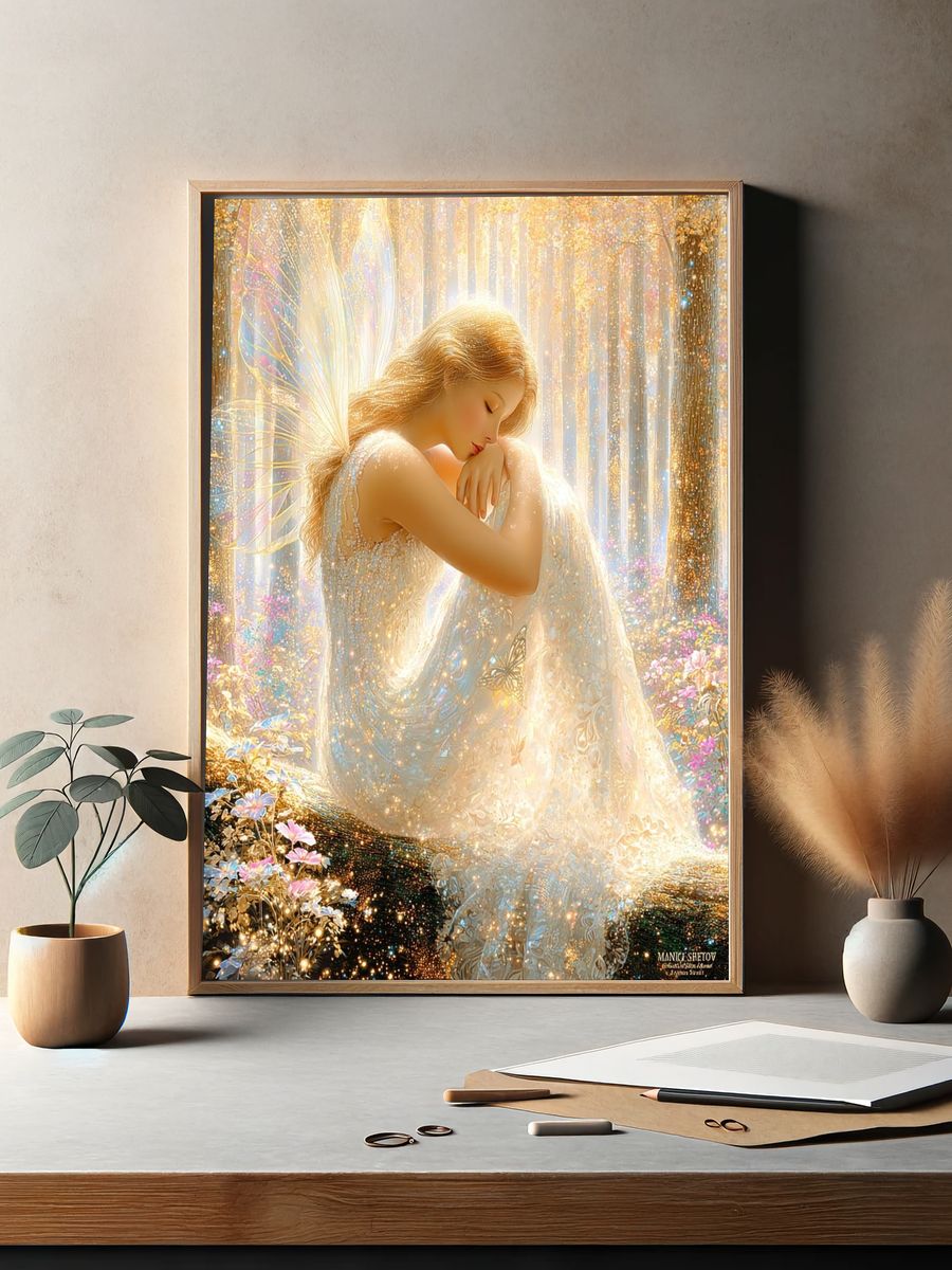 Enchanted Fairy Dreams — Fantasy Print. — room view 2